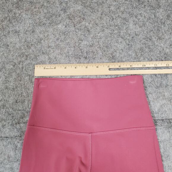 Lululemon Leggings Womens 2 Align II 25" Moss Rose Pink Yoga Run Soft Gym‎ - Picture 2 of 8